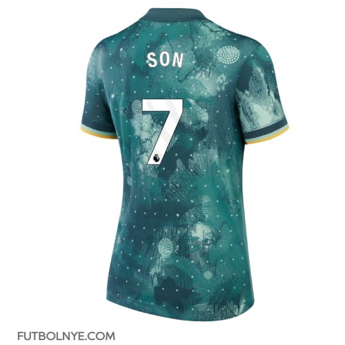 Camiseta Tottenham Hotspur Son Heung-min #7 Tercera Equipación para mujer 2024-25 manga corta